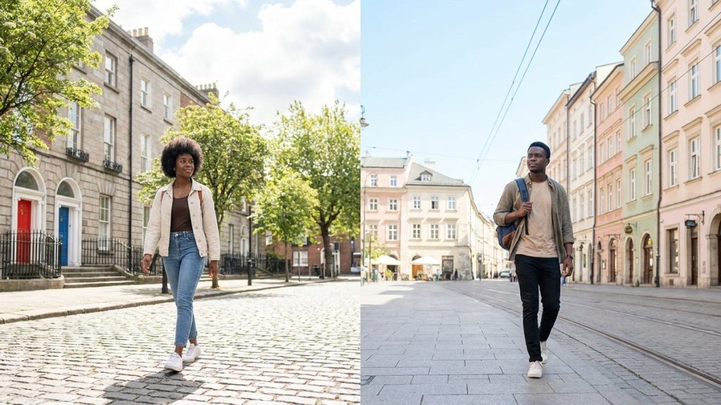 Ireland vs Poland for African Students: Cost, Visa and Work Rights